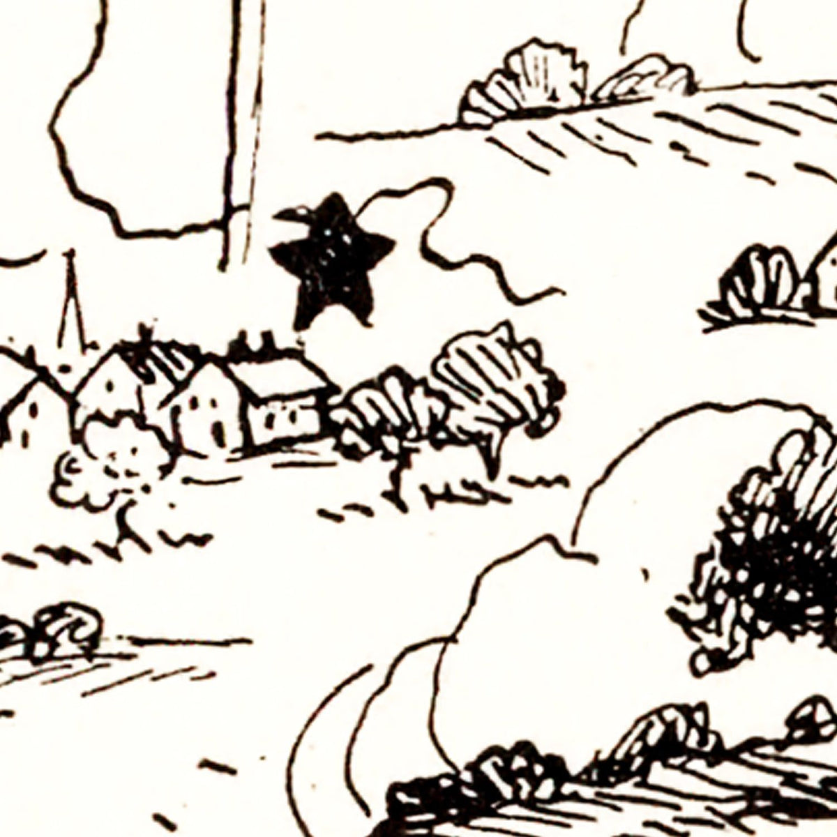 Restored historic details from the 1931 state map of Illinois, Illinois
