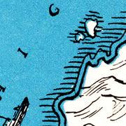 old Michigan map