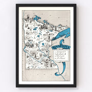 Minnesota Vintage Map 1931
