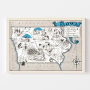 map of Iowa