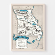 map of Missouri