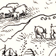 old Texas map