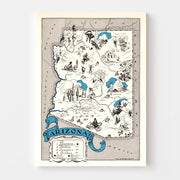 map of Arizona