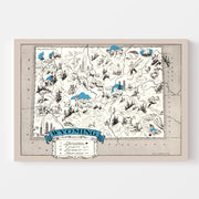 map of Wyoming