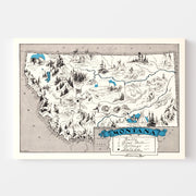 map of Montana