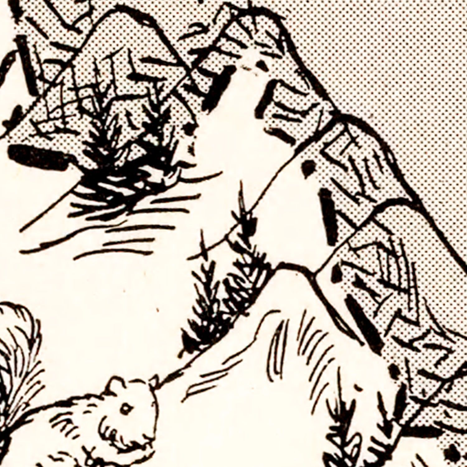 Restored historic details from the 1931 state map of Idaho, Idaho