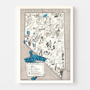 map of Nevada
