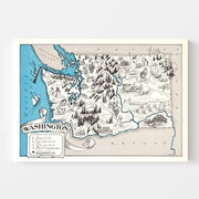 map of Washington