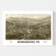 map of Middlebury