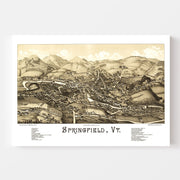map of Springfield