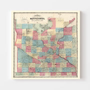 map of Minnesota