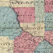old Minnesota map
