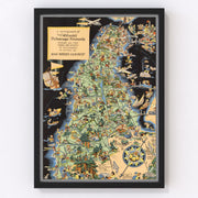 San Francisco Vintage Map 1940