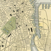 old Boston map