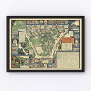 Boston Vintage Map 1930