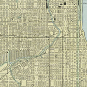 old Chicago map
