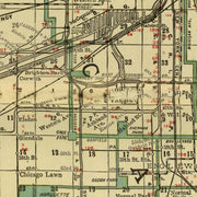 old Chicago map