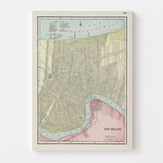 map of New Orleans