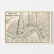 map of New Orleans