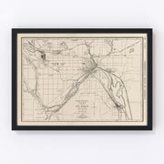 St. Paul Vintage Map 1924