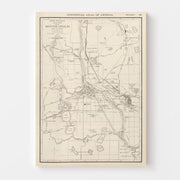 map of Minneapolis