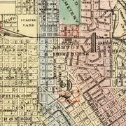old St. Paul map