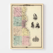 map of Milwaukee Cou