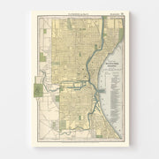 map of Milwaukee