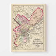 map of Philadelphia