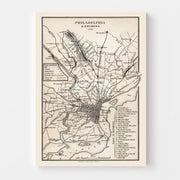 map of Philadelphia