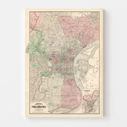 map of Philadelphia