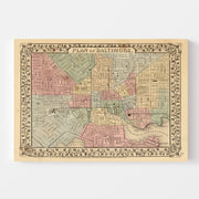 map of Baltimore