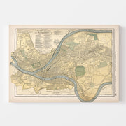 map of Pittsburgh