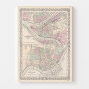 map of Pittsburgh