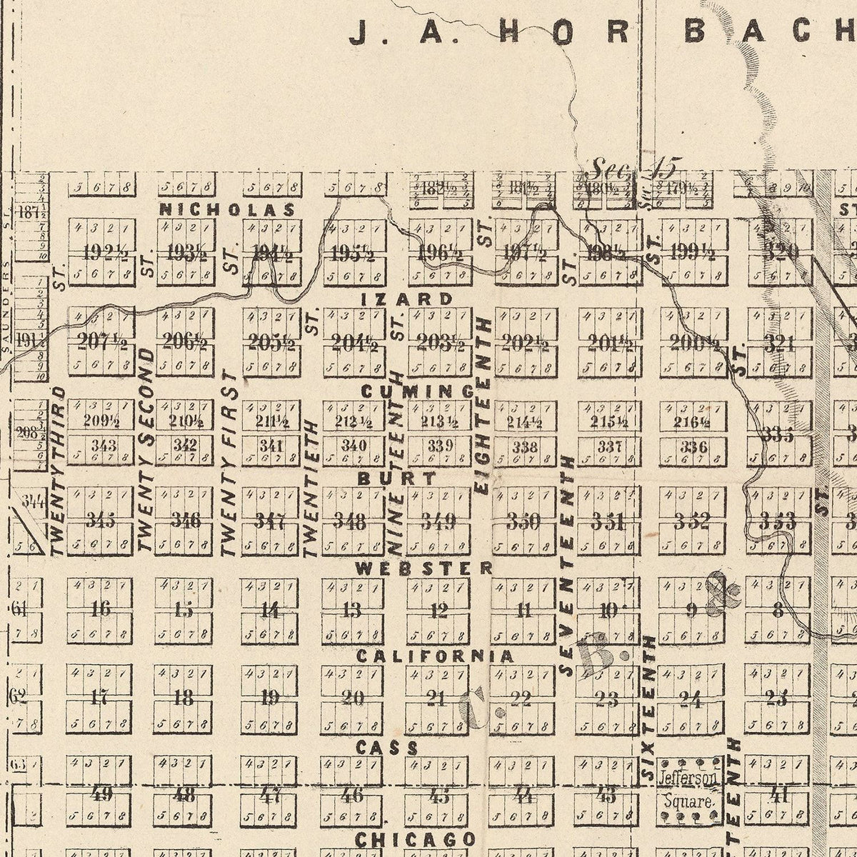 Vintage Omaha Maps