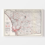map of San Diego Cou