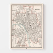 map of Nashville