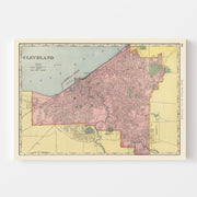 map of Cleveland