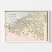 map of Cleveland