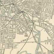 old Cleveland map
