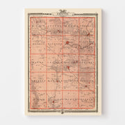 map of Fayette Count