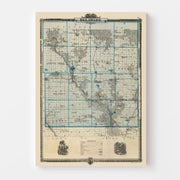 map of Delaware Coun
