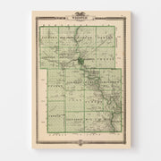 map of Webster Count