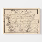 map of Woodbury Coun