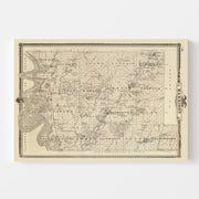 map of Harrison Coun