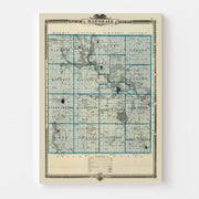 map of Marshall Coun