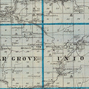 old Cass County map