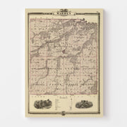 map of Warren County