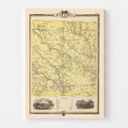 map of Mahaska Count