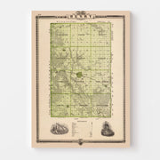 map of Henry County